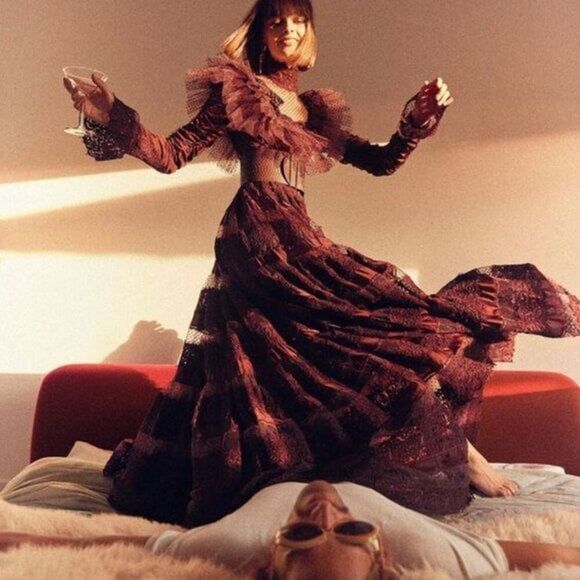 RUNWAY. Brand new. Zimmermann Silk Evening Gown.AU0 US4 - Picture 1 of 13